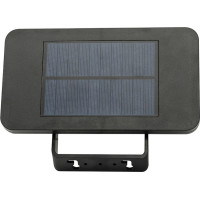 Solight LED solárne osvetlenie so senzorom, 5W, 500lm, 4000K, Li-Ion, čierna