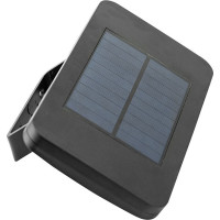Solight LED solárne osvetlenie so senzorom, 5W, 500lm, 4000K, Li-Ion, čierna