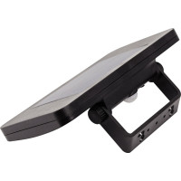 Solight LED solárne osvetlenie so senzorom, 5W, 500lm, 4000K, Li-Ion, čierna