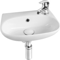 Aqualine VELSA keramické umývadlo 40x29cm, biela NP479