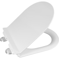 Aqualine CARLO WC sedátko, SLIM, Soft Close, Easy Take, biela PRX.101.855