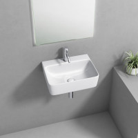 Aqualine MERCY keramické umývadlo 40x30cm, biela NP422