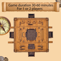 WOODEN CITY 3D drevené puzzle Escape room: Mayská pyramída 184 dielikov