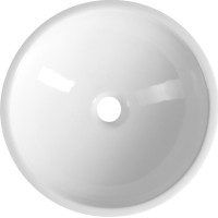 Aqualine ROLA keramické umývadlo zápustné, priemer 41cm, biela NP545