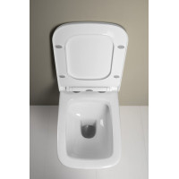 Aqualine SPAZIA závesná WC misa 34x53cm, biela NP505