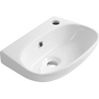 Aqualine VELSA keramické umývadlo 40x29cm, biela NP479