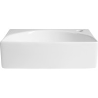 Aqualine RUBIC keramické umývadlo 34x25cm, biela NP452