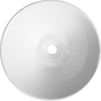 Aqualine COMILLAS keramické umývadlo na dosku, 42x15 cm, biela BH7012