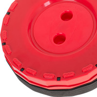 Skladacia kempingová stolička - červená