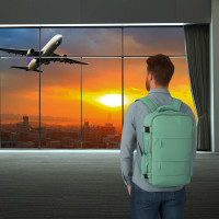 Cestovný batoh 45x30 cm - zelený