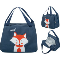 Termoizolačná taška na jedlo - tmavo modrá - Líška
