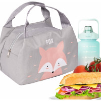 Termoizolačná taška na jedlo - šedá - Líška