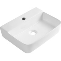 Aqualine CRISTY keramické umývadlo 45x34cm, biela NP381