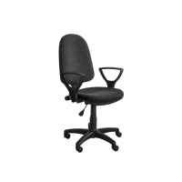 Kancelárska otočná stolička BRANDON - čierna