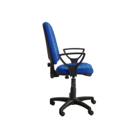 Kancelárska otočná stolička BRANDON K - modrá