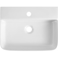 Aqualine CRISTY keramické umývadlo 45x34cm, biela NP381