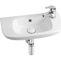 Aqualine KIA keramické umývadlo 49x25cm, biela NP405