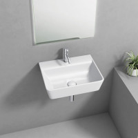 Aqualine REEMA keramické umývadlo 45x35cm, biela NP440