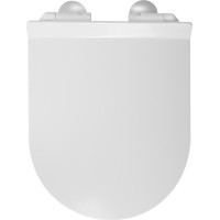 Aqualine CARLO WC sedátko, SLIM, Soft Close, Easy Take, biela PRX.101.855