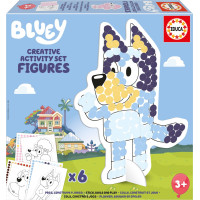EDUCA Kreatívna sada so šablónami Bluey