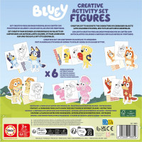 EDUCA Kreatívna sada so šablónami Bluey
