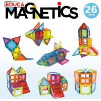 EDUCA Magnetická stavebnica Magnetics 26 dielikov