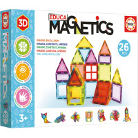 EDUCA Magnetická stavebnica Magnetics 26 dielikov