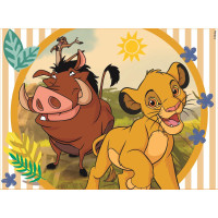 CLEMENTONI Obrázkové kocky Disney klasickej rozprávky, 12 kociek