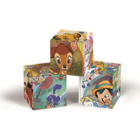 CLEMENTONI Obrázkové kocky Disney klasickej rozprávky, 12 kociek