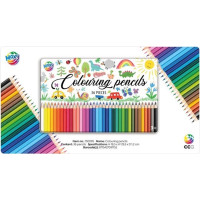 MOXY Pastelky v plechovej krabičke 36 ks