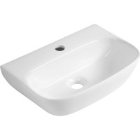 Aqualine FLANNY keramické umývadlo 46x31cm, biela NP396