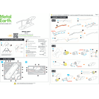 METAL EARTH 3D puzzle Harry Potter: Nimbus 2000