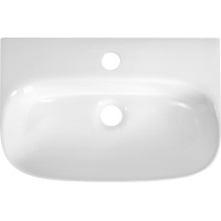 Aqualine FLANNY keramické umývadlo 46x31cm, biela NP396