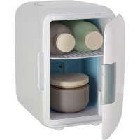 Cestovná elektrická mini chladnička do auta 2v1 4L - biela