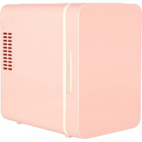 Cestovná elektrická mini chladnička do auta 2v1 4L - ružová