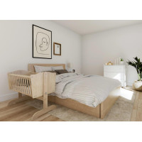 Detská kolíska SWEET DREAM 90x40 cm - PRÍRODNÁ BOROVICA