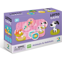 DODO Lotto Zvieratká a ich obydlia