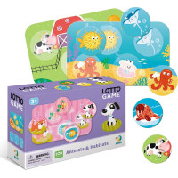 DODO Lotto Zvieratká a ich obydlia