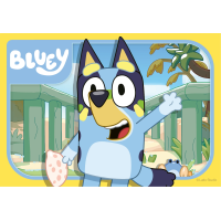 RAVENSBURGER Moje prvé puzzle: Bluey 4v1 (2,3,4,5 dielikov)