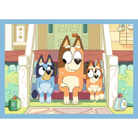 TREFL Puzzle Bluey: Bluey a priatelia 4v1 (35,48,54,70 dielikov)