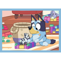 TREFL Puzzle Bluey: Bluey a priatelia 4v1 (35,48,54,70 dielikov)