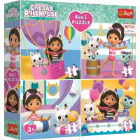 TREFL Puzzle sada 4v1 (4,6,9,12 dielikov)