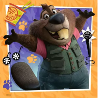 RAVENSBURGER Puzzle Zootropolis: Mesto zvierat 3x49 dielikov