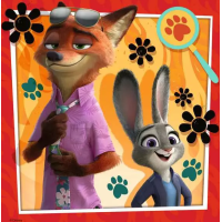 RAVENSBURGER Puzzle Zootropolis: Mesto zvierat 3x49 dielikov