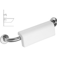 Sapho HANDICAP madlo s chrbtovou opierkou, 500mm, nerez lesk XH575