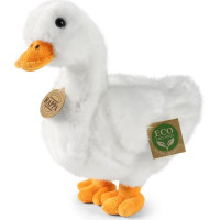 Rappa Plyšová kačica biela 24 cm ECO-FRIENDLY