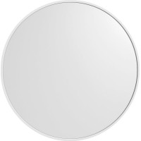 Sapho NOTION SLIM okrúhle zrkadlo v ráme ø 70cm, biela mat NT700W