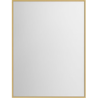 Sapho NOTION SLIM zrkadlo v ráme 60x80cm, zlato mat NT860G