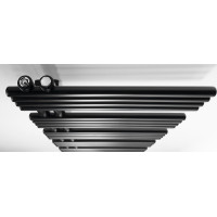 Sapho NYMPHA vykurovacie teleso 500x1520mm, čierna mat LLN152B