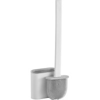 Aqualine SANA WC silikónová štetka závesná/na postavenie, biela mat BS010